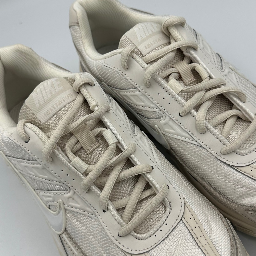 Nike Initiator WMNS 9 Cream Ivory Sail Y2K Runner Dad Shoe Retro NIB Minimalist - Picture 10 of 14